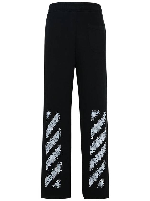 Pixel Diag Track Pants Black - OFF WHITE - BALAAN 4