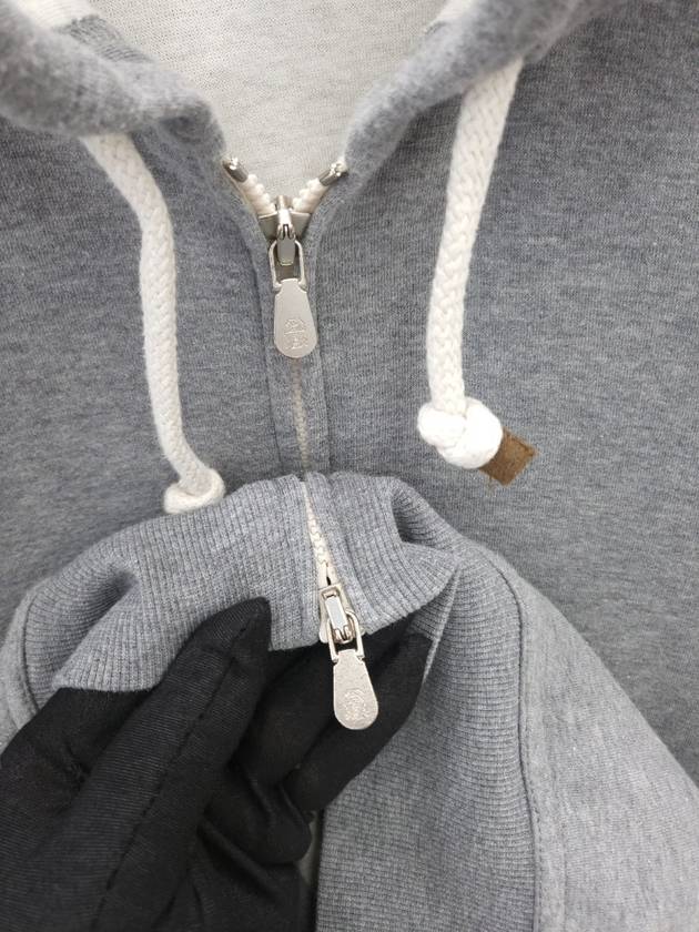 Hood Zip Up XL M0T31906G - BRUNELLO CUCINELLI - BALAAN 4