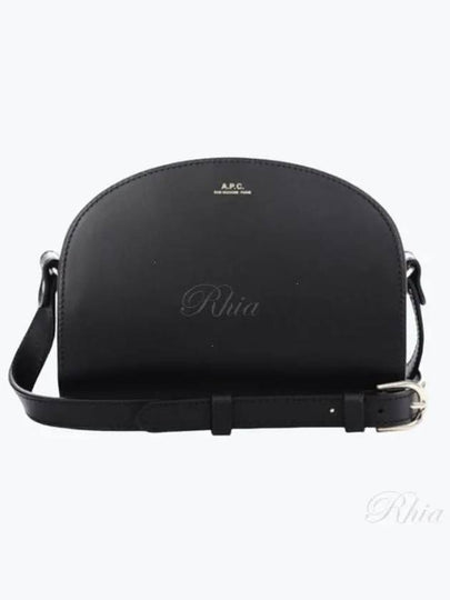 Demi Lune Mini Half Moon Cross Bag Black - A.P.C. - BALAAN 2