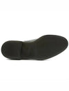 Pebble Grain Leather Chelsea Boots Black - THOM BROWNE - BALAAN 7