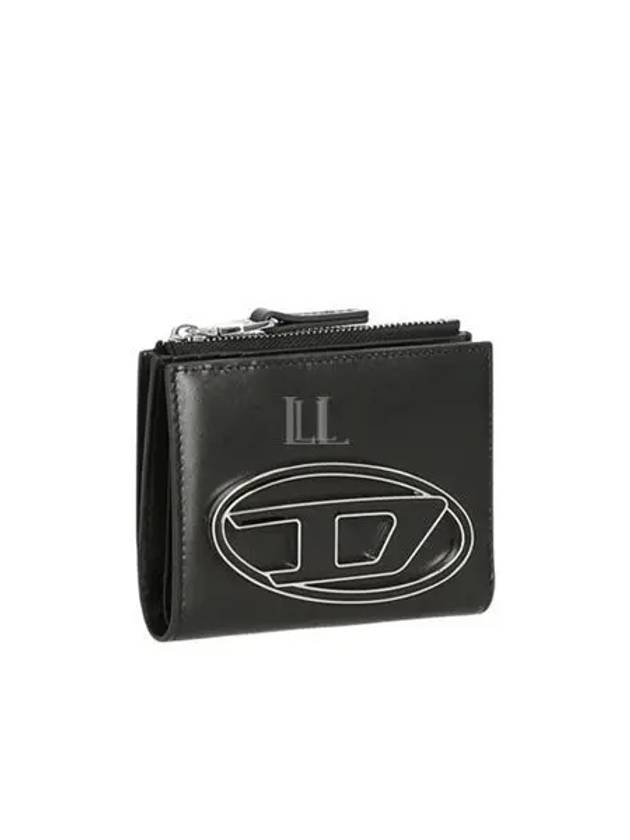 1DR Leather Half Wallet black - DIESEL - BALAAN 2