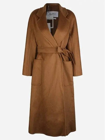 2421016051600 003 Ludmilla Cashmere Belt Coat Tobacco 1047595 - MAX MARA - BALAAN 1