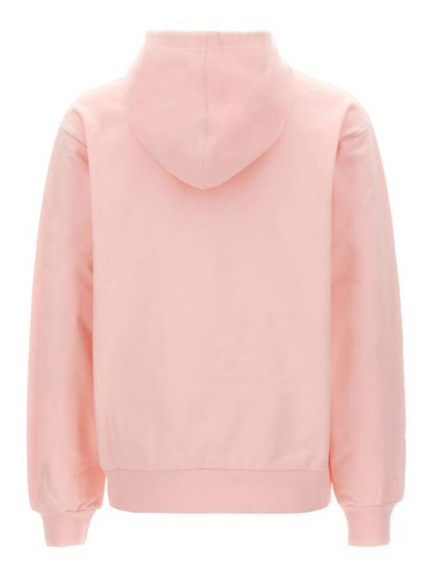 Logo Print Drawstring Hoodie Pink - MARNI - BALAAN 3