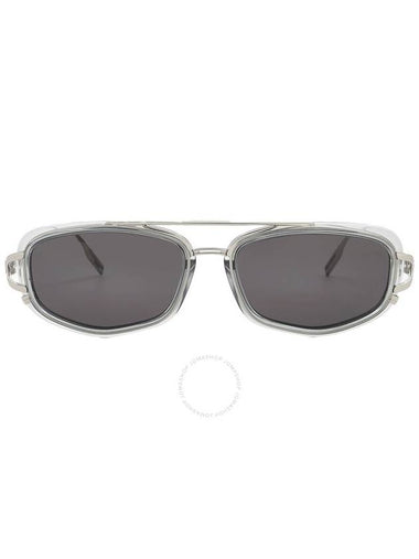 Dior NEODIOR S1U Dark Grey Irregular Men's Sunglasses DM40031U 20A 56 - DIOR - BALAAN 1