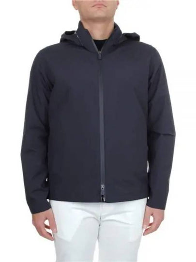 Laminar Zip-Up Jacket Navy - HERNO - BALAAN 2