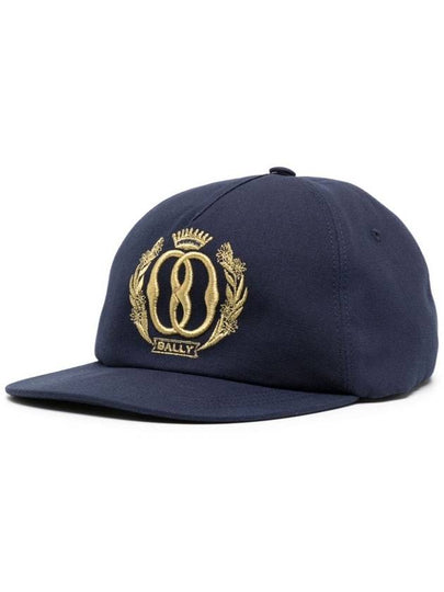 Embroidered Logo Ball Cap Navy - BALLY - BALAAN 2