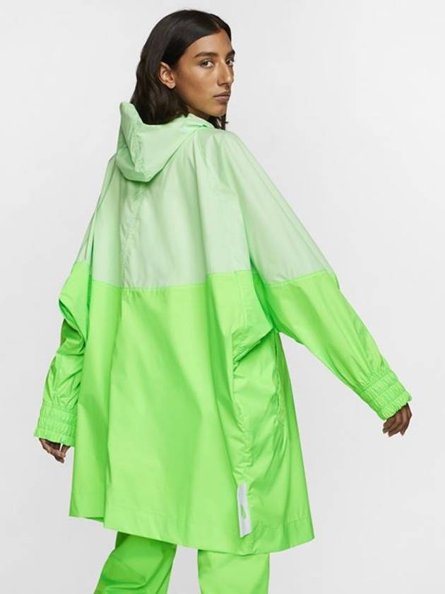 01CT0871376Women’sNSW Wind Runner Oversized JacketGreen Neon - NIKE - BALAAN 3