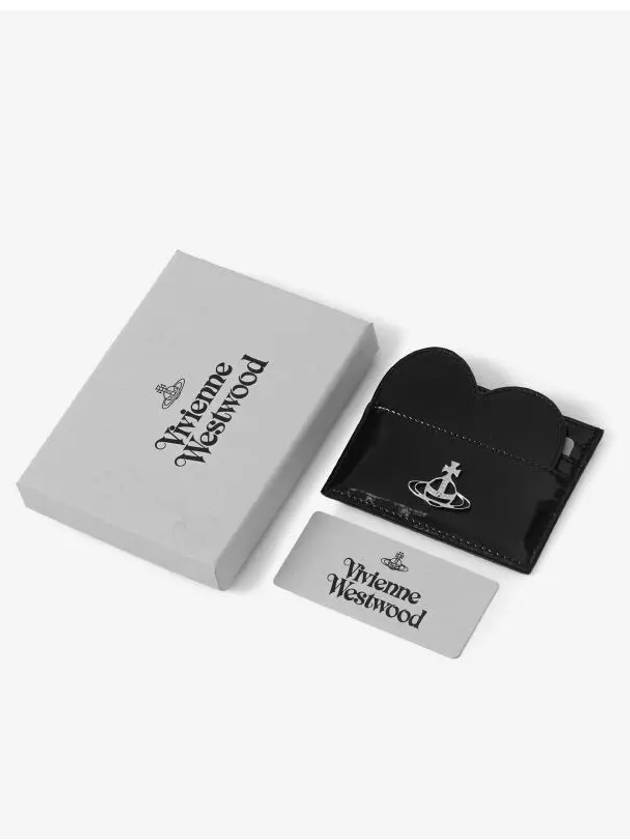 Vivienne Westwood of plaque heart shape card holder 5403000AWL001O N403 - VIVIENNE WESTWOOD - BALAAN 4