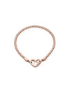 Moments Studded Chain Bracelet Rose Gold - PANDORA - BALAAN 2