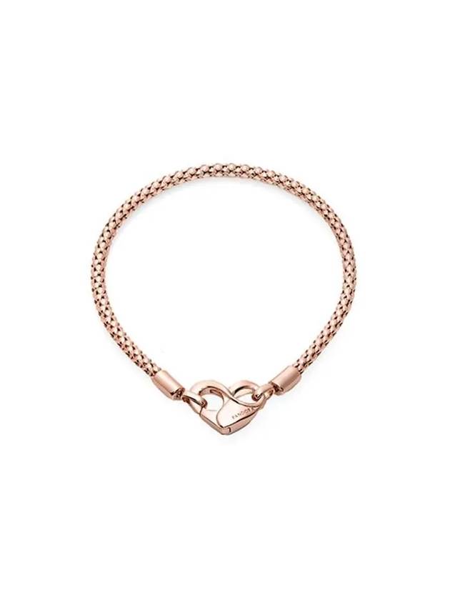 Moments Studded Chain Bracelet Rose Gold - PANDORA - BALAAN 2