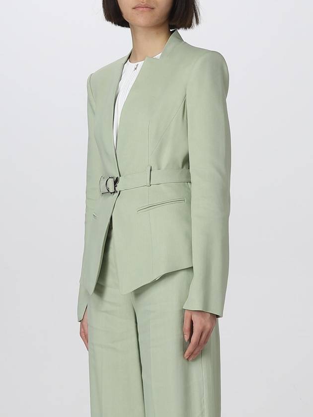 Blazer Patrizia Pepe in twill di viscosa e lino - PATRIZIA PEPE - BALAAN 4