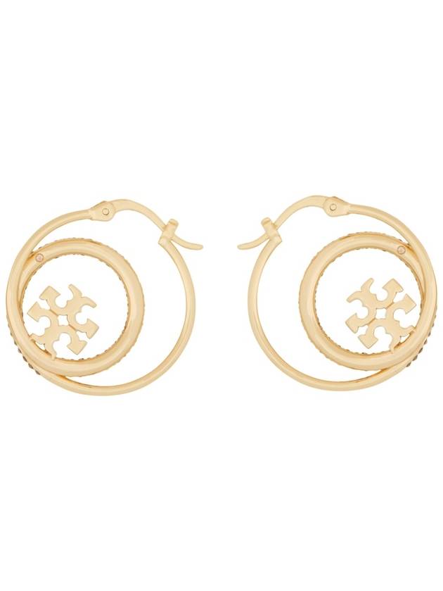 "MILLER" HOOP EARRINGS - TORY BURCH - BALAAN 3