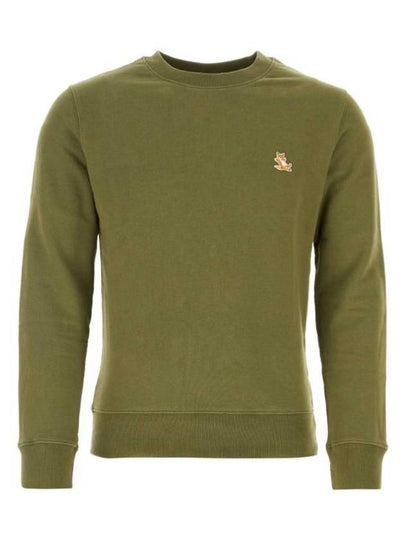 Chillax Patch Regular Sweatshirt Green - MAISON KITSUNE - BALAAN 2