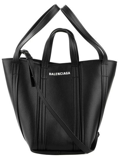 Calfskin Everyday Tote Bag Black - BALENCIAGA - BALAAN 2