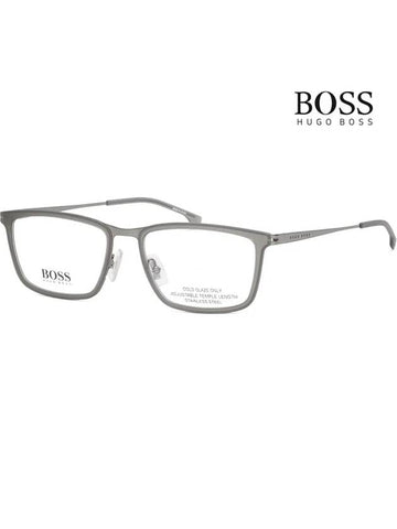 Hugo Boss Glasses Frame BOSS1242 PTA Soltex Light Stainless Steel - HUGO BOSS - BALAAN 1