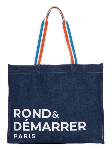 Nature Vintage Denim Tote Bag Blue - ROND&DEMARRER - BALAAN 1