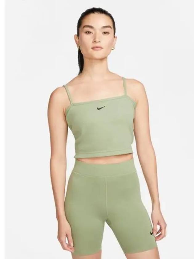 DM6738 386 AS W NSW ESSNTL RIB CROP TOP - NIKE - BALAAN 1