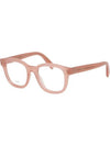 Eyewear Square Glasses Pink - CELINE - BALAAN 8