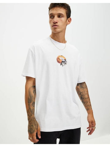 AU Australia LADYBUG T Shirt ST024W2000 White MENS M L - STUSSY - BALAAN 1