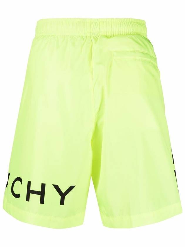 logo swim shorts neon - GIVENCHY - BALAAN 6