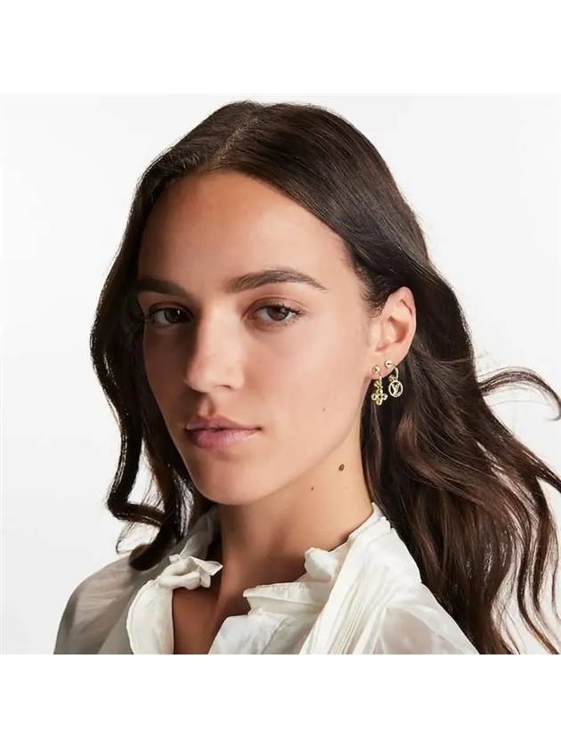 Blooming Earrings Gold - LOUIS VUITTON - BALAAN 5