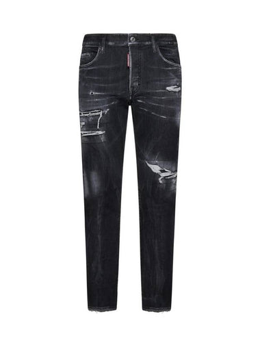 Skater Jeans Black - DSQUARED2 - BALAAN 1