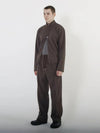 Ribbed Knit String Pants Brown - CHANCE'S NOI - BALAAN 5