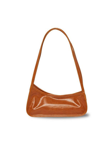 Vegan Slash Medium Shoulder Bag Camel - RHEEMIN - BALAAN 1