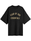 Jersey crew neck short sleeve t shirt black - FEAR OF GOD - BALAAN 1