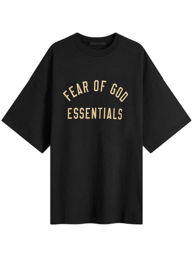 Jersey crew neck short sleeve t shirt black - FEAR OF GOD - BALAAN 1