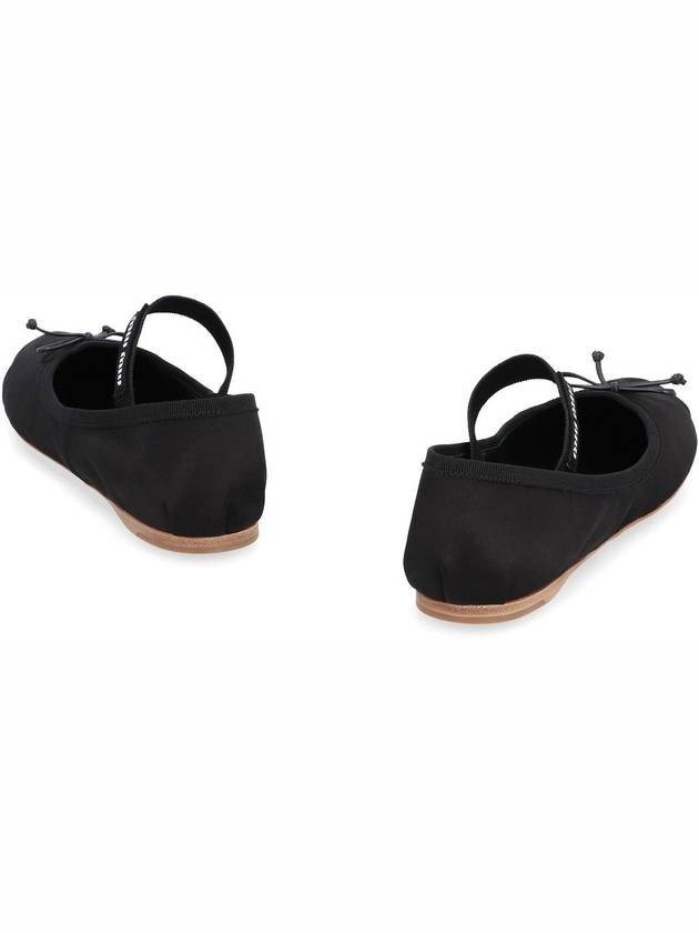 Satin Ballerinas Black - MIU MIU - BALAAN 5