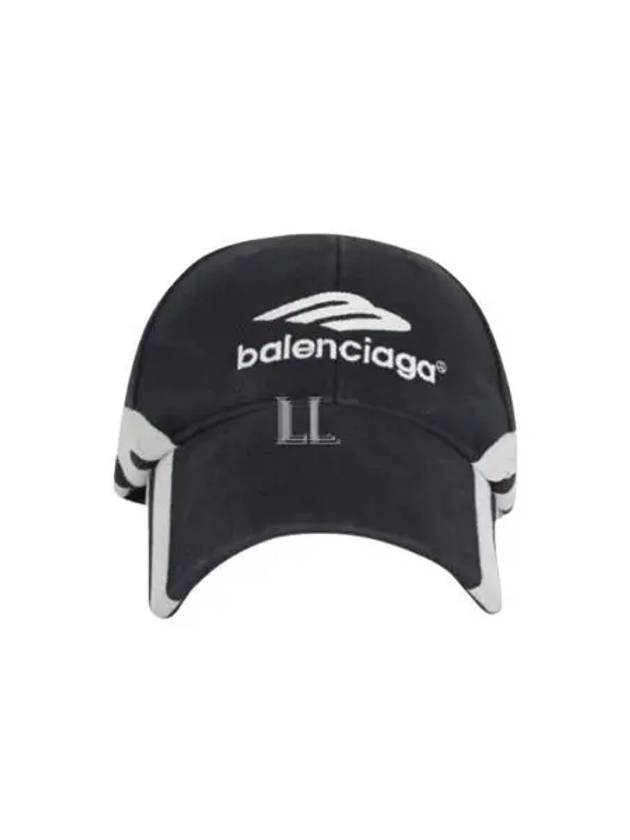 3B Sports Icon Ball Cap Black - BALENCIAGA - BALAAN 2