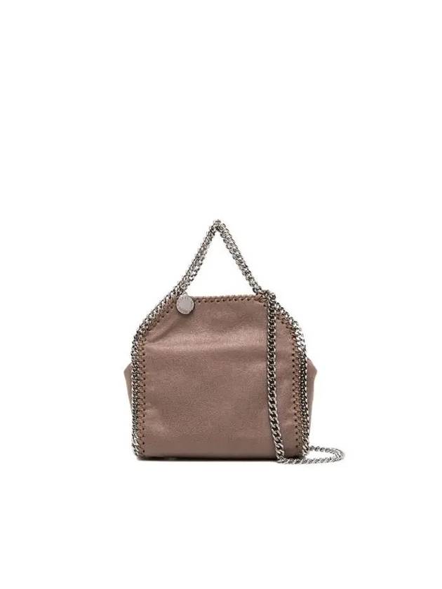 FW23 TINY Falabella Tote Bag Brown - STELLA MCCARTNEY - BALAAN 1