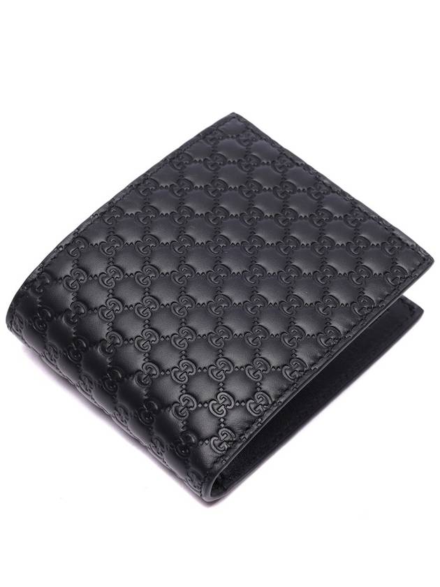 Micro GG Ssima Bifold Wallet Black - GUCCI - BALAAN 6