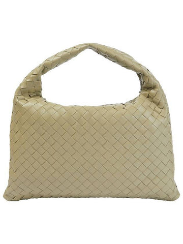 Intrecciato Hop Small Tote Bag Light Kaki - BOTTEGA VENETA - BALAAN 1