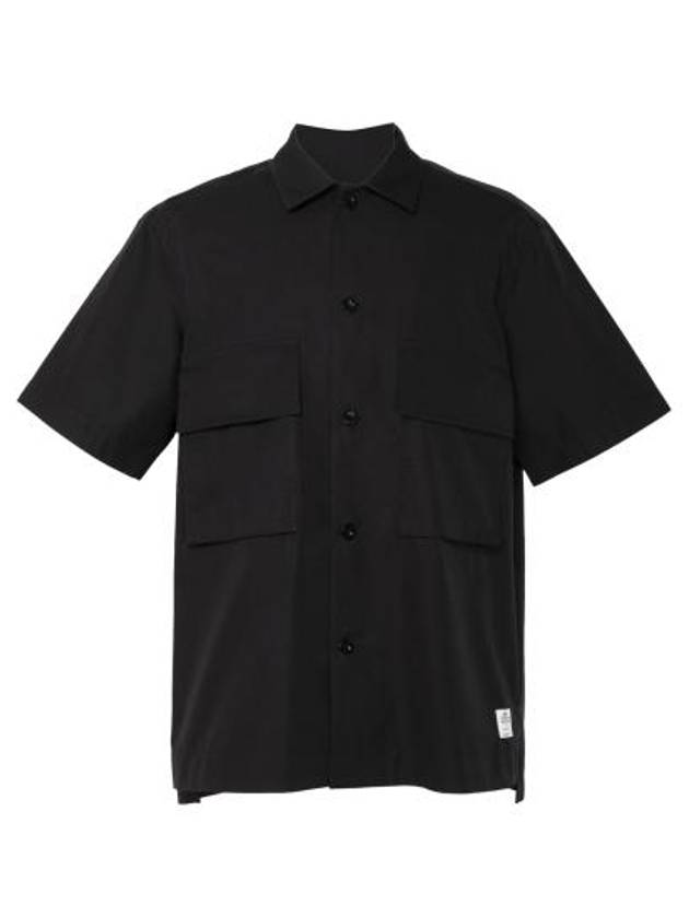 long sleeve shirt 2403328M 001 BLACK - SACAI - BALAAN 1