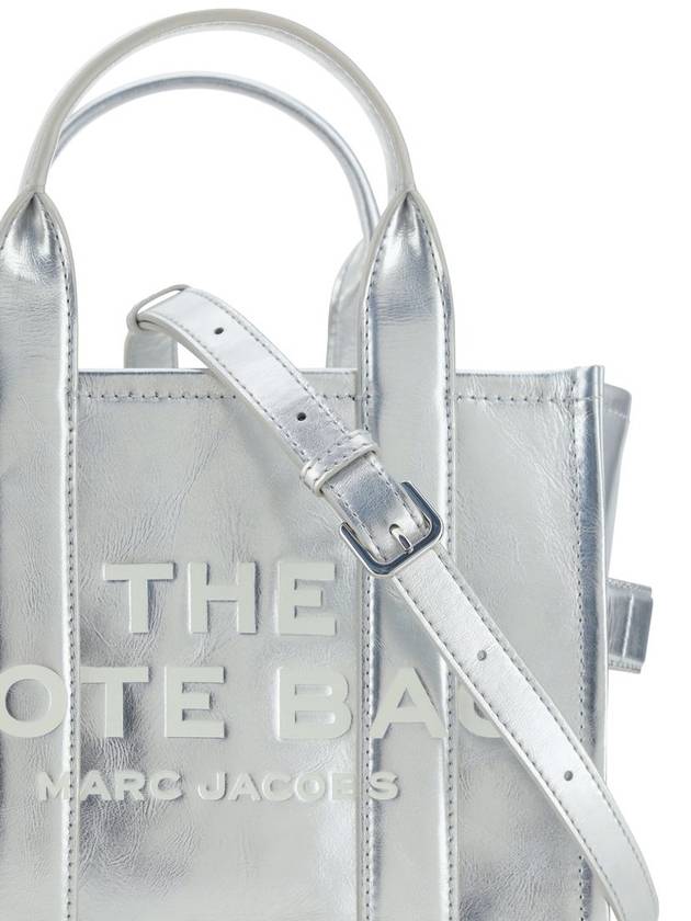 Tote Bag 24A2F3HTT004H01 039 METALLIC SILVER - MARC JACOBS - BALAAN 3