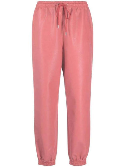 faux-leather tapered trousers - STELLA MCCARTNEY - BALAAN 2