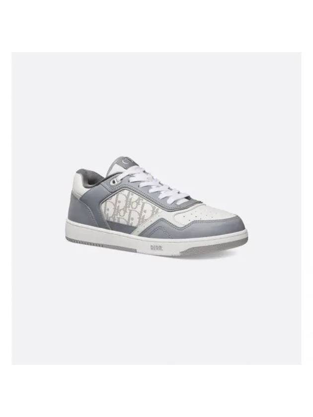 B27 Low Sneakers Grey White - DIOR - BALAAN 1