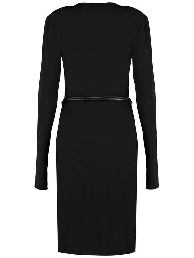 midi dress ABJ731JEX019 LB999 BLACK - TOM FORD - BALAAN 3