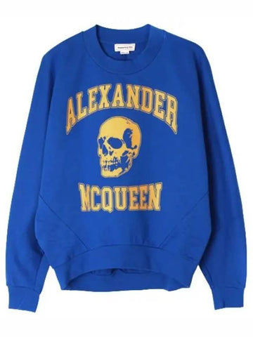 Skull Print Sweater Men s Sweatshirt - ALEXANDER MCQUEEN - BALAAN 1