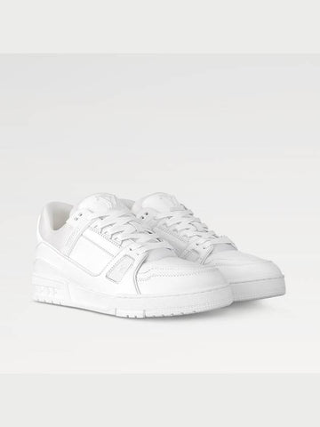 Virgil Abloh LV Trainer Sneakers White Men - LOUIS VUITTON - BALAAN 1