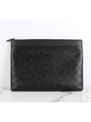 Pochette Shadow Clutch L - LOUIS VUITTON - BALAAN 1