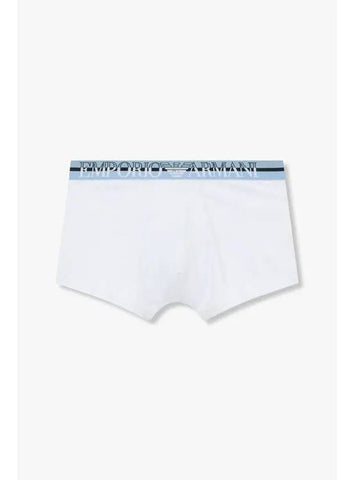 UNDERWEAR Men s Color Scheme Logo Banding Drawn White - EMPORIO ARMANI - BALAAN 1