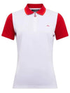 Women's Antonia Golf PK Shirt White - J.LINDEBERG - BALAAN 2