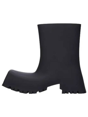 Trooper Rubber Boots Black - BALENCIAGA - BALAAN 1