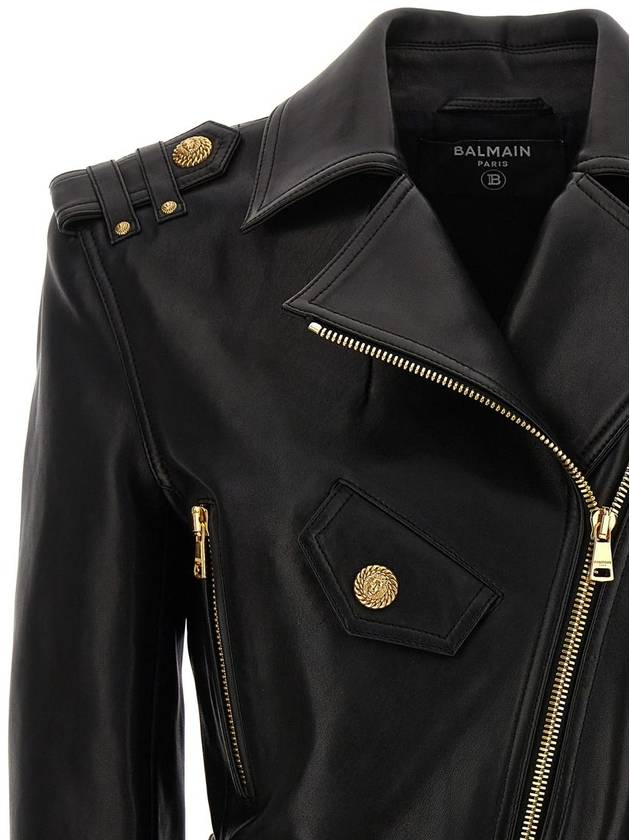 Balmain 'Biker' Jacket - BALMAIN - BALAAN 4