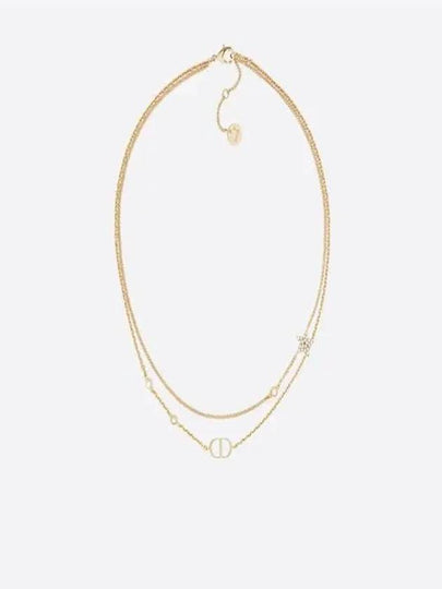 Petit CD Double Necklace Gold - DIOR - BALAAN 2