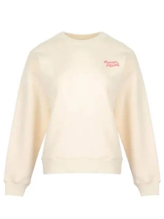 Handwriting Comfort Sweatshirt Pink - MAISON KITSUNE - BALAAN 2