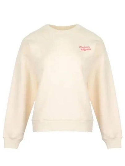 Handwriting Comfort Sweatshirt Pink - MAISON KITSUNE - BALAAN 2